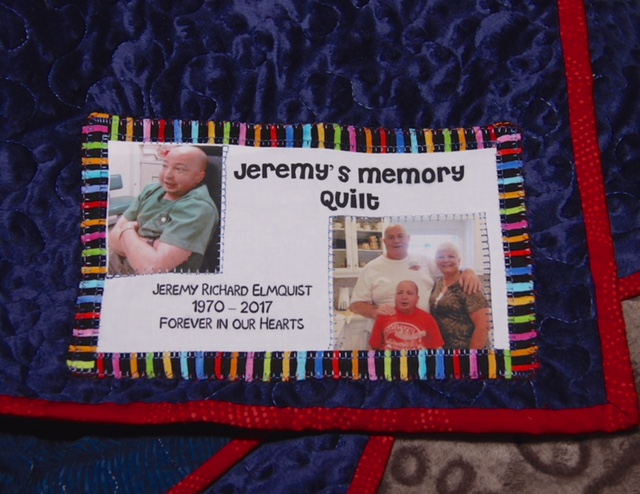 Jeremy's Memory Quilt 3